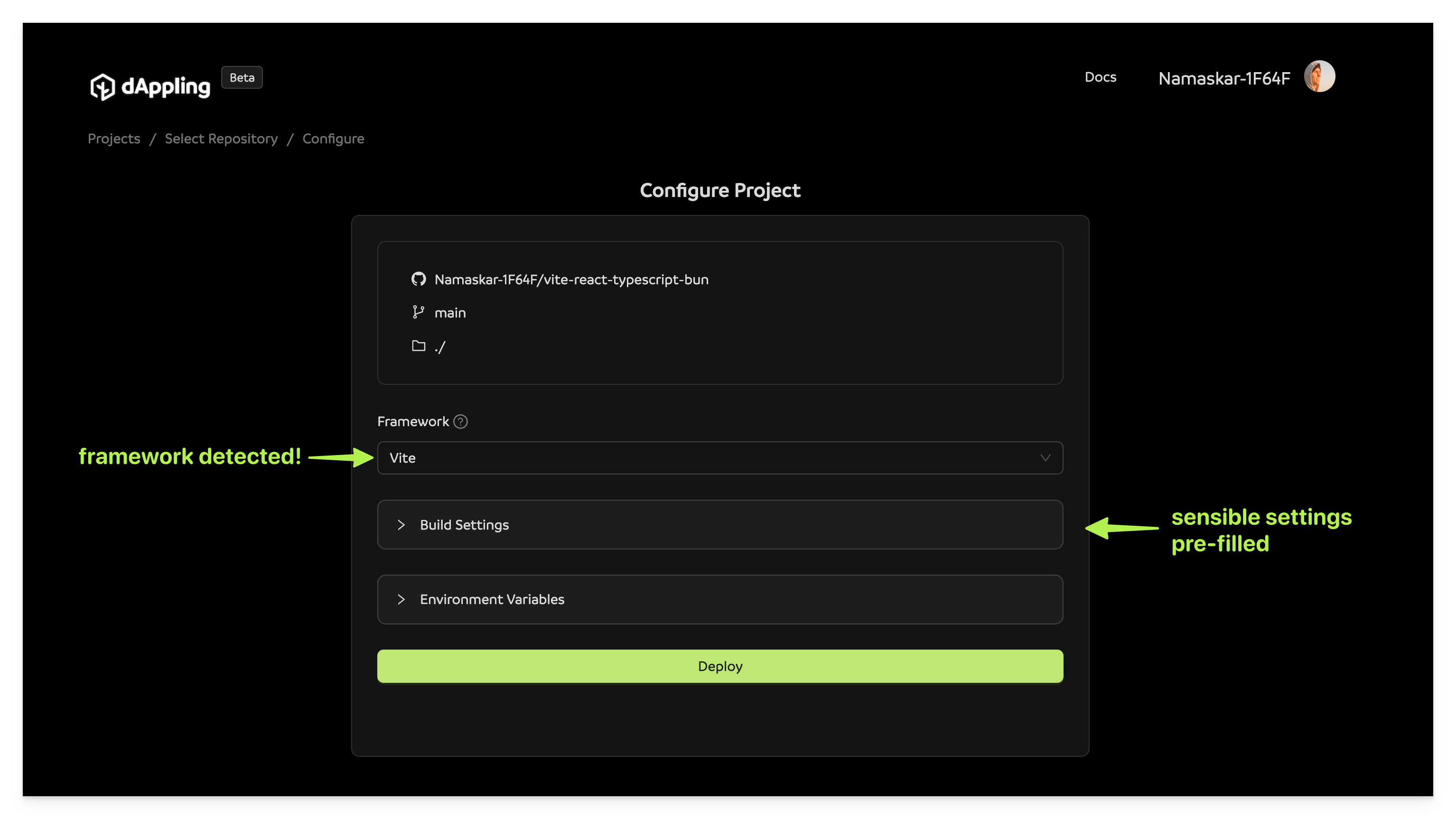 Autodetect Configuration